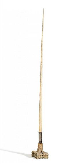 Grosses Einhorn Unicornu marinum, 59272-1, Van Ham Kunstauktionen