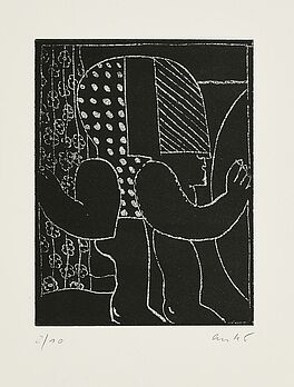 Horst Antes - Interieur, 62443-69, Van Ham Kunstauktionen