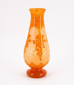 Charles Schneider Le Verre Francais - Grosse Balustervase Dattiers, 79561-7, Van Ham Kunstauktionen