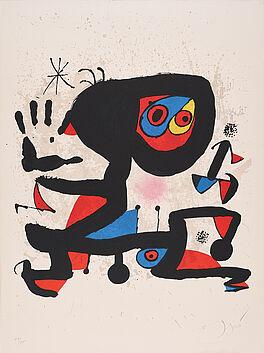 Joan Miro - Plakat fuer die UNESCO Droits de lhomme, 75983-1, Van Ham Kunstauktionen