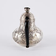 Wohl Niederlande - Kanne mit Darstellung der Taufe Christi und Allegorie der Hoffnung, 76895-35, Van Ham Kunstauktionen