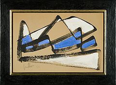 Adolf Luther - Ohne Titel Mondlandschaft, 80800-2, Van Ham Kunstauktionen