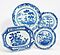Drei Teller und eine ovale Platte Export-Porzellan, 65083-8, Van Ham Kunstauktionen