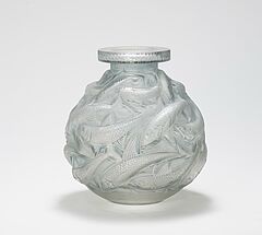 Rene Lalique - Grosse Vase Salmonides, 68007-12, Van Ham Kunstauktionen