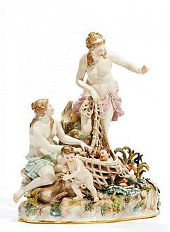Meissen - Gruppe Tritonenfang, 55736-16, Van Ham Kunstauktionen