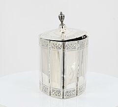 Benjamin Mountigue  William Fountain  Daniel Pontifex - Ovale George III Teedose und gefusste Zuckerschale, 73453-5, Van Ham Kunstauktionen