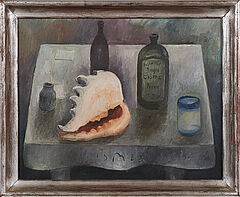 Curt Muehlenhaupt - Stillleben mit Magenessenz und Muschel, 75860-13, Van Ham Kunstauktionen