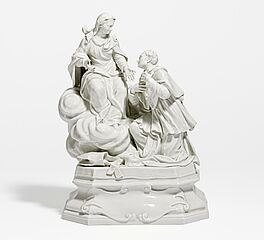 Meissen - Die Jungfrau Maria erscheint dem heiligen Johannes von Palafox, 65685-18, Van Ham Kunstauktionen