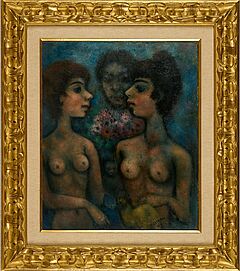 Edouard Goerg - Trois Chats trois Femmes, 81446-4, Van Ham Kunstauktionen