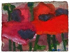 Klaus Fussmann - Mohn, 58355-1, Van Ham Kunstauktionen