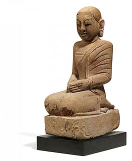Sariputta einer der Hauptschueler des Buddha, 70005-2, Van Ham Kunstauktionen