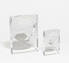 Adolf Luther - 2 Stelen Linsenobjekte, 66592-4, Van Ham Kunstauktionen