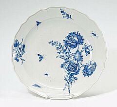 Meissen - Grosser Teller mit Blumendekor, 55780-7, Van Ham Kunstauktionen