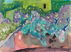 Heinrich Steiner - Blick in den verwilderten Garten, 69246-4, Van Ham Kunstauktionen