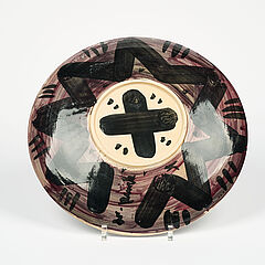 AR Penck - Keramikteller, 82007-2, Van Ham Kunstauktionen