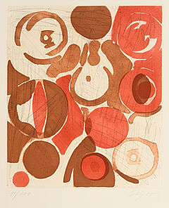 Ernst Wilhelm Nay - Die Wueste, 62313-361, Van Ham Kunstauktionen