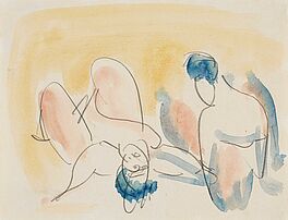 Ernst Ludwig Kirchner - Zwei liegende weibliche Akte, 77260-5, Van Ham Kunstauktionen