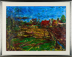 Guenter Evertz - Landschaft mit Bauernhaus, 75500-78, Van Ham Kunstauktionen