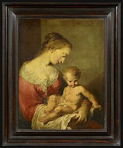 Januarius Zick - Maria mit dem Kind, 69909-2, Van Ham Kunstauktionen
