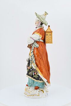 Meissen - Malabar mit Gitarre und Malabarin mit Drehleier, 73671-1, Van Ham Kunstauktionen
