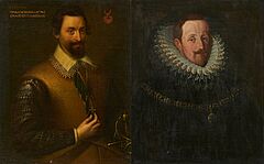 Deutsche Schule - Zwei Gemaelde, 76915-16, Van Ham Kunstauktionen