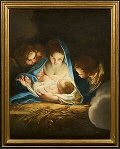 Italienische Schule - Anbetung des Kindes, 75326-14, Van Ham Kunstauktionen