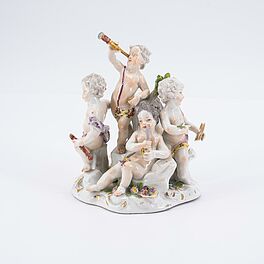 Meissen - Allegorie die Fuenf Sinne, 76341-20, Van Ham Kunstauktionen