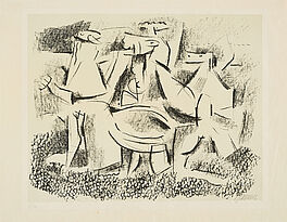 Willi Baumeister - Figurenmauer, 80374-36, Van Ham Kunstauktionen