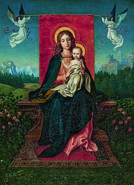 Alexander Maximilian Seitz - Thronende Maria mit dem Christusknaben, 77691-1, Van Ham Kunstauktionen