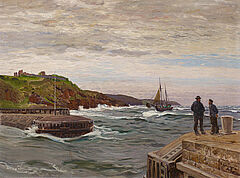 Friedrich Kallmorgen - Hafeneinfahrt, 69447-58, Van Ham Kunstauktionen