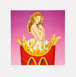 Mel Ramos - Fraeulein french fries, 58335-1, Van Ham Kunstauktionen