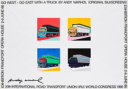 Andy Warhol - Go West - Go East with a truck by Andy Warhol, 68233-7, Van Ham Kunstauktionen