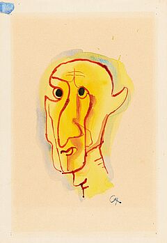 Karl Hofer - Mann mit abstehendem Ohr, 37694-94, Van Ham Kunstauktionen