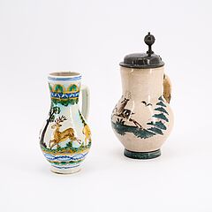 Stampfen. Slowakei - Birnkrug mit Hirschjagd, 80743-12, Van Ham Kunstauktionen