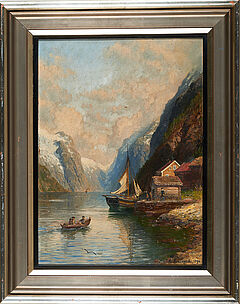 Anders Monsen Askevold - Ueberfahrt im Fjord, 69821-1, Van Ham Kunstauktionen