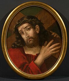 Italienische Schule - Kreuztragender Christus, 76016-1, Van Ham Kunstauktionen