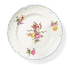 KPM - Speiseteller aus dem Tafelservice fuer Wilhelm Christoph Diede zu Fuerstenstein, 76195-15, Van Ham Kunstauktionen