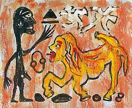 AR Penck - Willst Du oder willst Du nicht, 74290-1, Van Ham Kunstauktionen