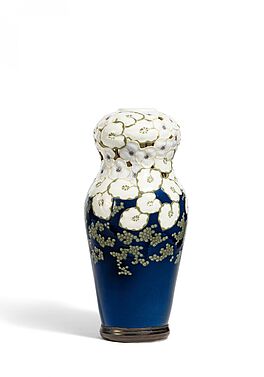 Bing Groendahl - Grosse Vase mit Blueten, 81600-5, Van Ham Kunstauktionen