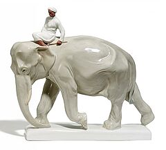 Meissen - Elefant mit Inder, 60922-19, Van Ham Kunstauktionen