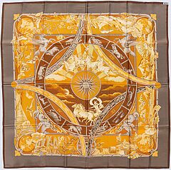 Hermes - Carre RYTHMES DU MONDE, 69664-141, Van Ham Kunstauktionen