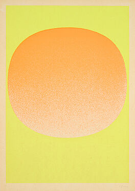 Rupprecht Geiger - Variation Runde Farbe V orange auf gelb, 81462-2, Van Ham Kunstauktionen