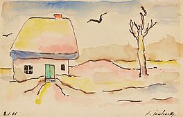 Alexej Jawlensky - Landschaft mit Haus und Baum, 79035-4, Van Ham Kunstauktionen