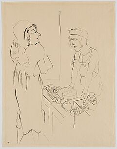 George Grosz - An der Kuchentheke, 78047-2, Van Ham Kunstauktionen