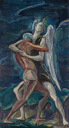 Karl Hofer - Jakob ringt mit dem Engel, 62751-1, Van Ham Kunstauktionen
