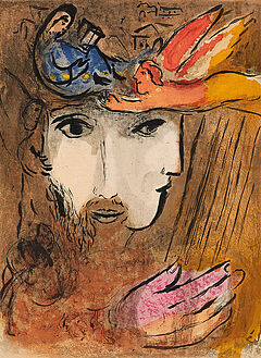 Marc Chagall - David und Bathseba Aus Die Bibel, 69737-2, Van Ham Kunstauktionen