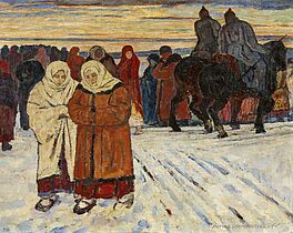 Alfred Sohn-Rethel - Marsch durch den Winter, 66988-2, Van Ham Kunstauktionen