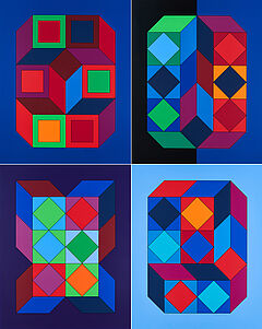 Victor Vasarely - Aus XICO, 68049-60, Van Ham Kunstauktionen