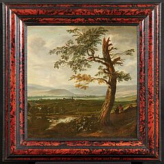 Jan Wynants - Blick in ein weites Flusstal, 81621-2, Van Ham Kunstauktionen