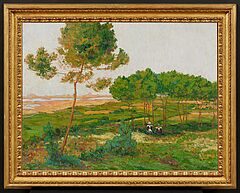 Leo Gausson - Landschaft in der Bretagne, 76877-5, Van Ham Kunstauktionen